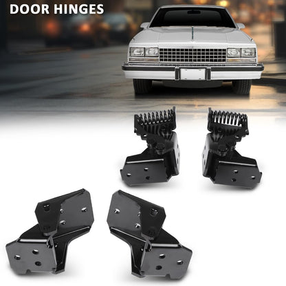 G-PLUS Door Hinges Compatible with Buick Regal 1978-1988,Fit Chevy El Camino 1978-1987,Fit Chevy Malibu 1978-1983
