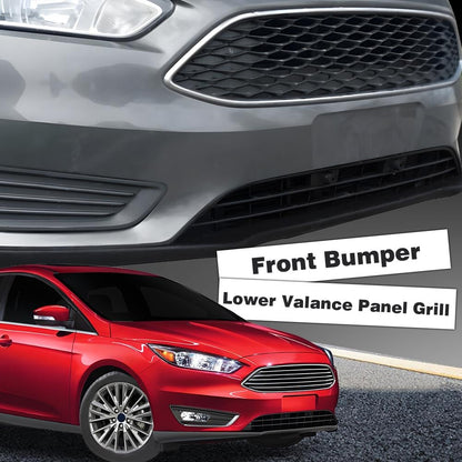 G-PLUS Front Bumper Lower Valance Panel Grill Compatible with Ford Focus S, ST, SE, Titanium 2015-2016 /Fit Ford Focus S, ST, SE, SEL, Titanium 2017-2018 F1EZ17626A, F1EZ17626ALE, FO1095266