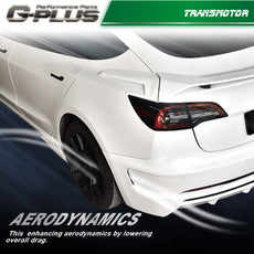 G-PLUS Side Skirt Panel Kit for Tesla Model 3 2017-2021 Rear Bumper Winglet Product Specifications