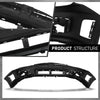 G-PLUS Front Bumper Cover Compatible with Impreza 2011-2014 (Submodel: WRX, WRX Limited, WRX Premium, WRX STI, WRX STI Limited), 57704FG113, SU1000167, Primed Black