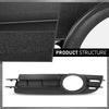 G-PLUS Pair Fog Light Trim, Compatible with Audi A6 Base 2006-2008/ A6 Quattro Base 2005-2008, Left Driver & Right Passenger Side 2PCS, 4F0807682A01C, 4F0807681A01C