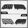G-PLUS Pair Front Bumper Air Inlet Grill Cover, Compatible with Range Rover L322 4.4L V8 (non-Supercharged) 2006-2009, Not Fit Range Rover Sport models DXB500340PUY, DXB500350PUY