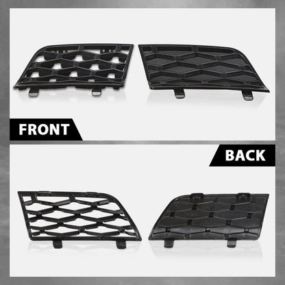 G-PLUS Pair Front Bumper Air Inlet Grill Cover, Compatible with Range Rover L322 4.4L V8 (non-Supercharged) 2006-2009, Not Fit Range Rover Sport models DXB500340PUY, DXB500350PUY