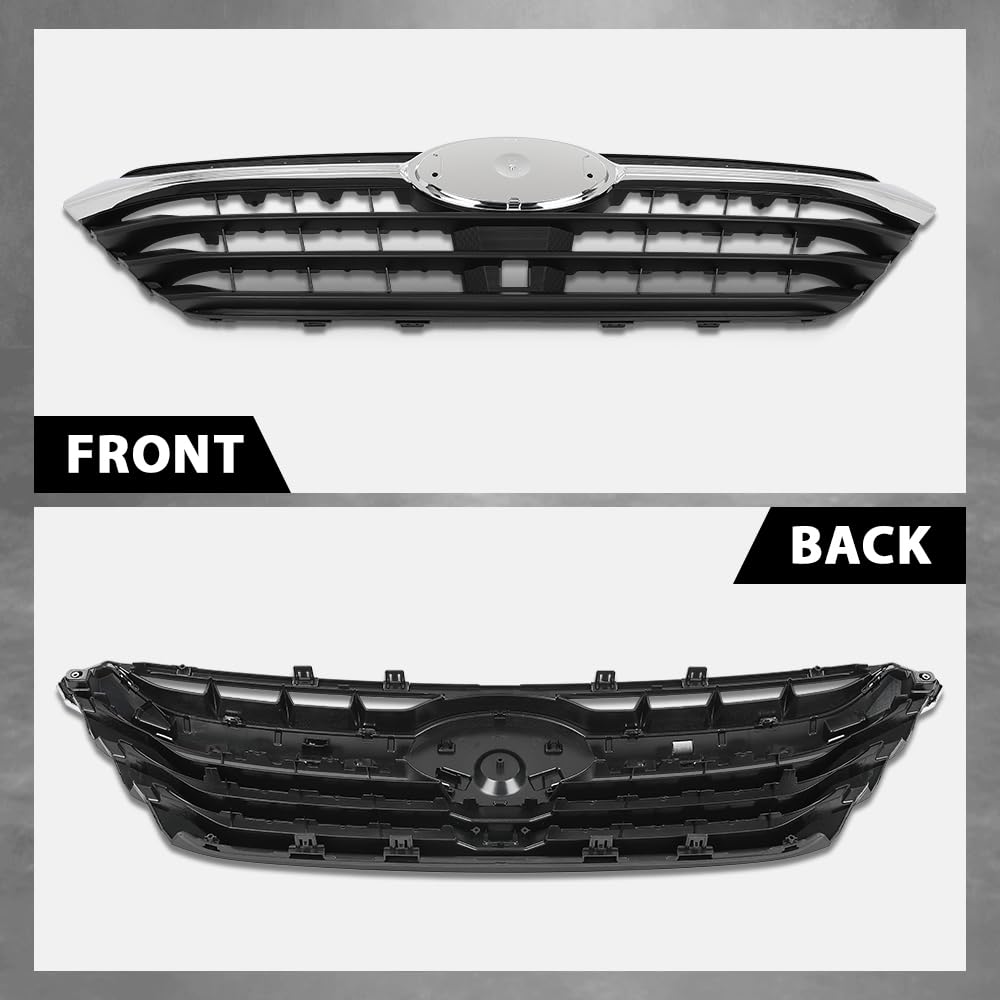 G-PLUS Front Bumper Grille Grill Compatible with Subaru Legacy (submodel: Limited GT, Limited XT, Premier GT, Touring XT) 2020-2022 91121AN04A, SU1200193