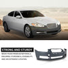G-PLUS Front Bumper Cover Compatible with Jaguar XF Supercharged 2009-2011 w/Tow Hook Hole & Fog Light Holes & Parking Aid Sensor Holes, C2Z8838XXX, JA1000142, Black