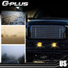 G-PLUS Bumper Driving Fog Lights Lamp Compatible with 2005-2007 Ford F250 F350 F450 F550 Super Duty / 2005 Ford Excursion Driver & Passenger Side Fog Lamp Accessories