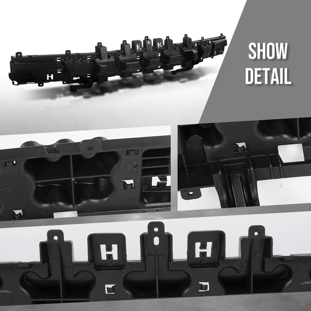 G-PLUS Rear Bumper Impact Absorber Compatible with Ford Mustang 2018-2020 JR3Z17E855B, FO1170152 Black