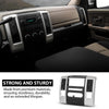G-PLUS Radio Climate Control Bezel Trim Center Vent Compatible with Dodge Ram 2009 2010 2011 2012 Silver