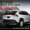 G-PLUS Rear Bumper Face Bar Support Retainer Bracket Compatible with Toyota RAV4 2019-2023,Not Fit Models with Running Boards or Flare Fender Cladding,Only Fit Models with Ground Effects 525620R070