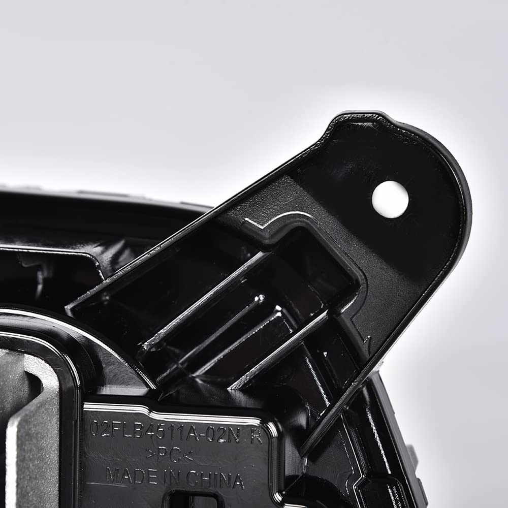 G-PLUS LED Fog Lights Compatible With 2019 2020 2021 Chevy Silverado 1500,Front Bumper Driving Fog Lamps W/o Wiring Kit Driver & Passenger Pair (Clear Lens Chrome Housing)