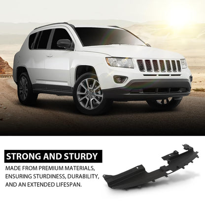 G-PLUS Front Bumper Upper Radiator Support Cover Compatible with Jeep Compass 2011-2017 68109867AA, CH1087123
