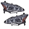 G-PLUS Headlights Compatible With 2013 2014 2015 Nissan Altima 4-Door Sedan Factory Style Automotive Halogen Model Headlamps (Smoky Lens Chrome Housing Amber Reflector),faros delanteros