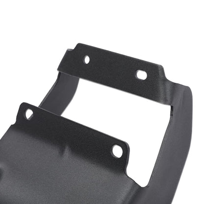G-PLUS Running Board Mounting Brackets Compatible with Ford F150 2015 2016 2017 2018 2019 2020 2021 2022 Black Rectangular Set of 2