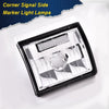 G-PLUS Corner Light Fit Chevy CK/C10 1500 2500 3500 2WD 1994-2000,（ONLY For Composite Headlights） Signal Side Marker Lamps Bumper Headlamps (Clear Lens Chrome Housing Clear Reflector),faros Assembly