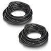 G-PLUS Universal 60ft Fender Flare Edge Trim with 3M Automotive Grade Tape, Fender Flares Rubber Seal Strip Fit Car & Truck Wiper Waterproof Strip Seal Tape