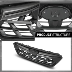 G-PLUS Front Bumper Grille for Subaru Crosstrek 2021-2023 Dark Gray Black Product Specifications