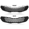 G-PLUS Front Bumper Grill Grille Assembly Chrome Mesh Style Compatible with Kia Forte SX/EX/LX 2014 2015 2016 KI1200156, 86350A7500
