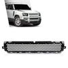 G-PLUS Front Bumper Lower Grille Compatible with Land Rover Defender 90 110 130 2020-2024 Glossy Black Grill LR133561, LR129440, L8B217H750BA