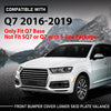 G-PLUS Front Bumper Lower Valance Skid Plate Molding, Compatible with Audi Q7 2016-2019, Not Fit SQ7 or Q7 with S-line Package, 4M0807733DKA8, 4M0-807-733-D-KA8