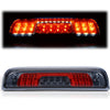 G-PLUS Rear LED Third Brake Light Compatible With 2014-2018 Chevy Silverado/GMC Sierra1500/2500HD/3500,3RD Cargo Led Tail Lamps Chrome Housing,Smoky Red lens