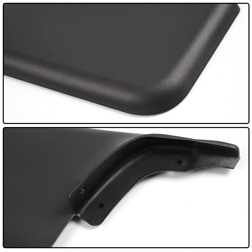 G-PLUS Mud Flaps, Compatible with Ford F150 2004-2014, w/o The Factory Wheel Lip Moldings Splash Guards Mudguards Front Rear 4PCS Heavy Duty Molded No Drill CL3Z-16A550-C, CL3Z-16A550-F