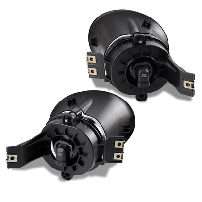 G-PLUS Compatible with Dodge Ram 1500 02-08 / Compatible with Dodge ram 2500 ram 3500 03-09 / Compatible with Dodge Durango 04-06 Glass Bumper Fog Lights Driving Lamps+Bezel