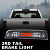 G-PLUS LED 3rd Third Brake Light Compatible with Chevy Silverado 2014-2020,Fit GMC Sierra 2014-2020,X Type High Mount Stop Lamp Tail Cargo Lamp Smoky Lens Clear Housing