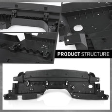 G-PLUS Grille Air Deflector for Jeep Cherokee 2019-2021 Upper Radiator Seal Additional Angle