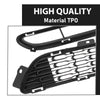 G-PLUS Front Lower & Center Bumper Grille 2PCS, Compatible with Kia Sorento 2014-2015 865611U500, 865221U500, 86561-1U500, 86522-1U500, 865622P500, 865222P500