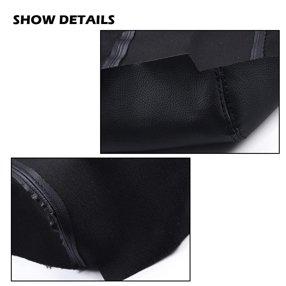 G-PLUS Center Console Cover Compatible with Dodge Charger 2008 2009 2010 Armrest Cover Black Synthetic Leather