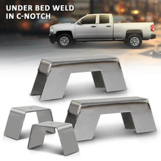G-PLUS C-Notch Kit for Chevy Silverado GMC Sierra 1500 2007-2018 Silver Product Details