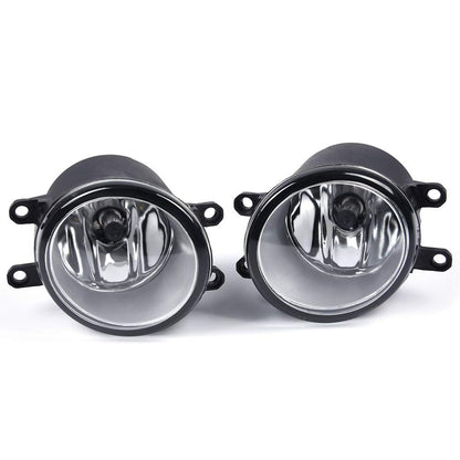 G-PLUS Front Fog Lights Assembly Replacement For 2017-2019 Toyota Highlander Clear Driving Fog Lamps W/Bulbs+Switch+Wire Kit