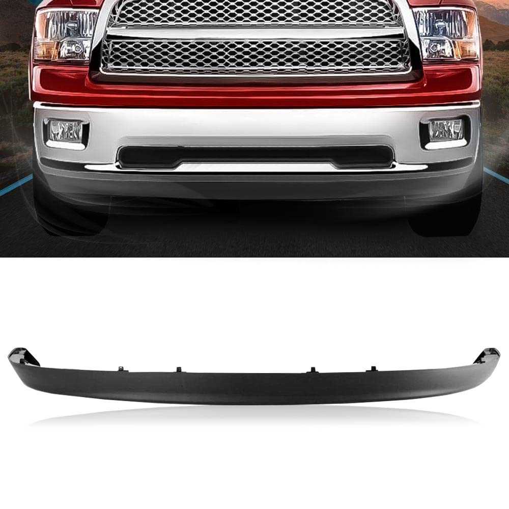 G-PLUS Lower Front Bumper Valance Air Deflector Replacement Compatible with 2002-2008 Dodge Ram 1500,Fit 2003-2009 Ram 2500 3500 Pickup Textured CH1090125