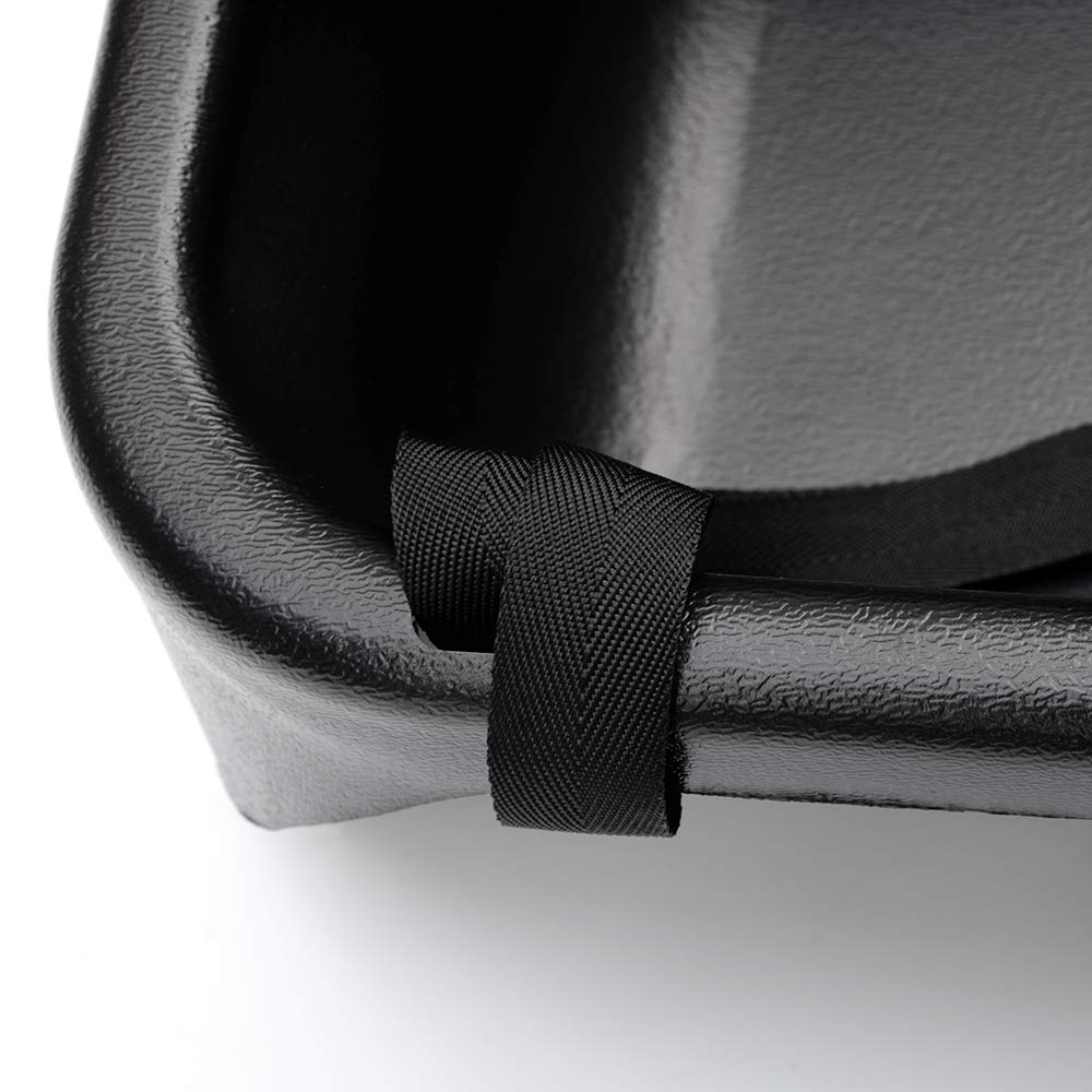 G-PLUS Under Seat Storage Box Compatible with 2009-2014 Ford F150 SuperCrew w/Subwoofer Auto Rear Underseat Storage Box