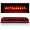 G-PLUS High Mount LED 3rd Brake Light Compatible with 2014 2015 2016 2017 2018 Chevy Silverado GMC Sierra Rear Tail Cargo Lamp Waterproof Chrome Housing Red Lens