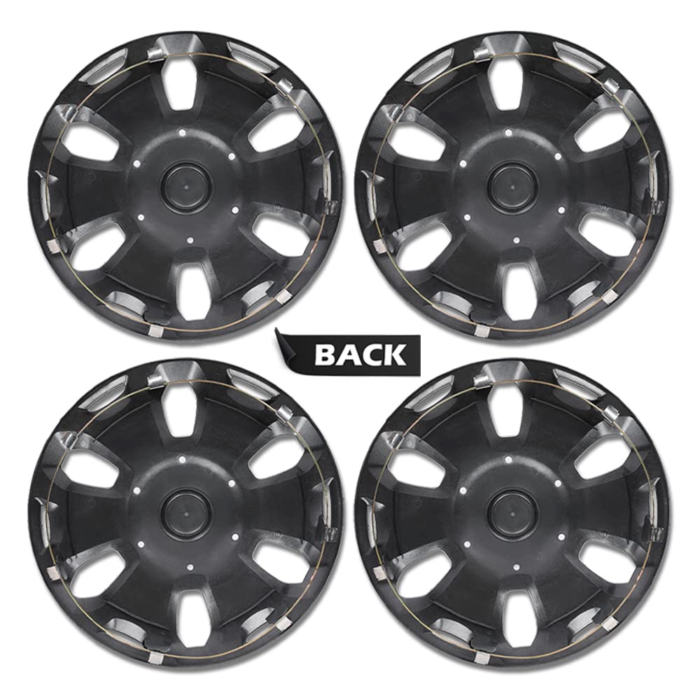 G-PLUS Wheel Covers Hub Caps Full Rim Hubs 3 pcs Compatible with 2010-2013 Ford Transit Connect Van 9T1Z1130A, 9T161130AA