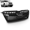 G-PLUS Front Bumper Grille Compatible with Subaru XV Crosstrek 2013 2014 2015 Mesh Grill Assembly 91122FJ020, 91123FJ040, 91123FJ050, SU1200151C, SU1210100, SU1202100