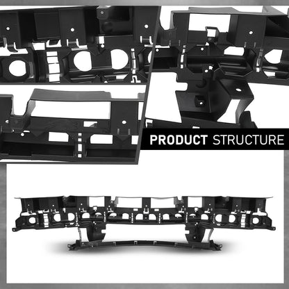 G-plus Rear Bumper Impact Absorber Compatible with Ford Explorer 2016-2017 FB5Z17C882B, FO1170150 Black