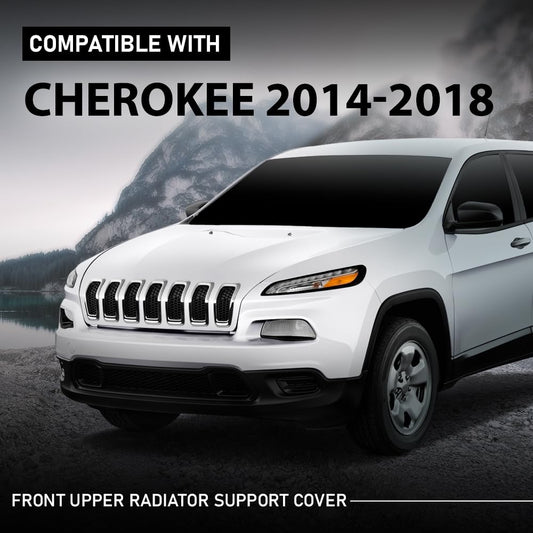 G-PLUS Radiator Support Cover Front Upper Compatible with Jeep Cherokee 2014-2018 CH1224105