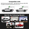 G-PLUS Smooth Pocket Riveted Fender Flares Fit Chevy Silverado 1500 2007-2013/ 2500HD 3500HD 2007-2014, (For Regular Cab & Extended Cab) 78.0"/97.6" Standard & Long Bed