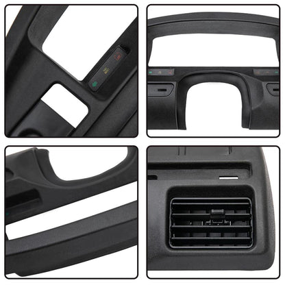 G-PLUS Dashboard Dash Panel Bezel, Compatible with Ford F150 F250 F350 Super Duty 1992 1993 1994 1995 1996 1997 W/Gas Engine Dash Cover ABS Plastic Adhesive