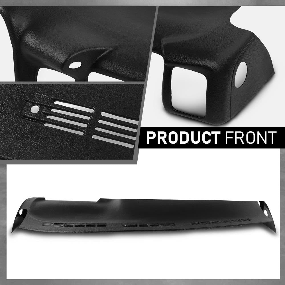 G-PLUS TPE Dashboard Dash Cover Molding, Compatible with Chevy Silverado GMC Sierra 1500 2500 1999-2006/ Chevy Avalanche Suburban Tahoe GMC Yukon/XL 2000-2006