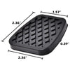 G-PLUS Brake & Clutch Pedal Pad Cover Compatible with 1976-2015 Honda Accord / 1984-2015 Civic / 1984-1990 CRX / 2002-2006 CR-V / 2003-2010 Element / 1979-2001 Prelude,46545-SA5-000 2PCS