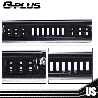 G-PLUS Rear High Mount 3RD Third I Brake Light Stop Tail light Lamp Compatible with 2015-2018 Colorado/Canyon GM25971002 52019397 Rear Cab Roof Tail Center Lamp