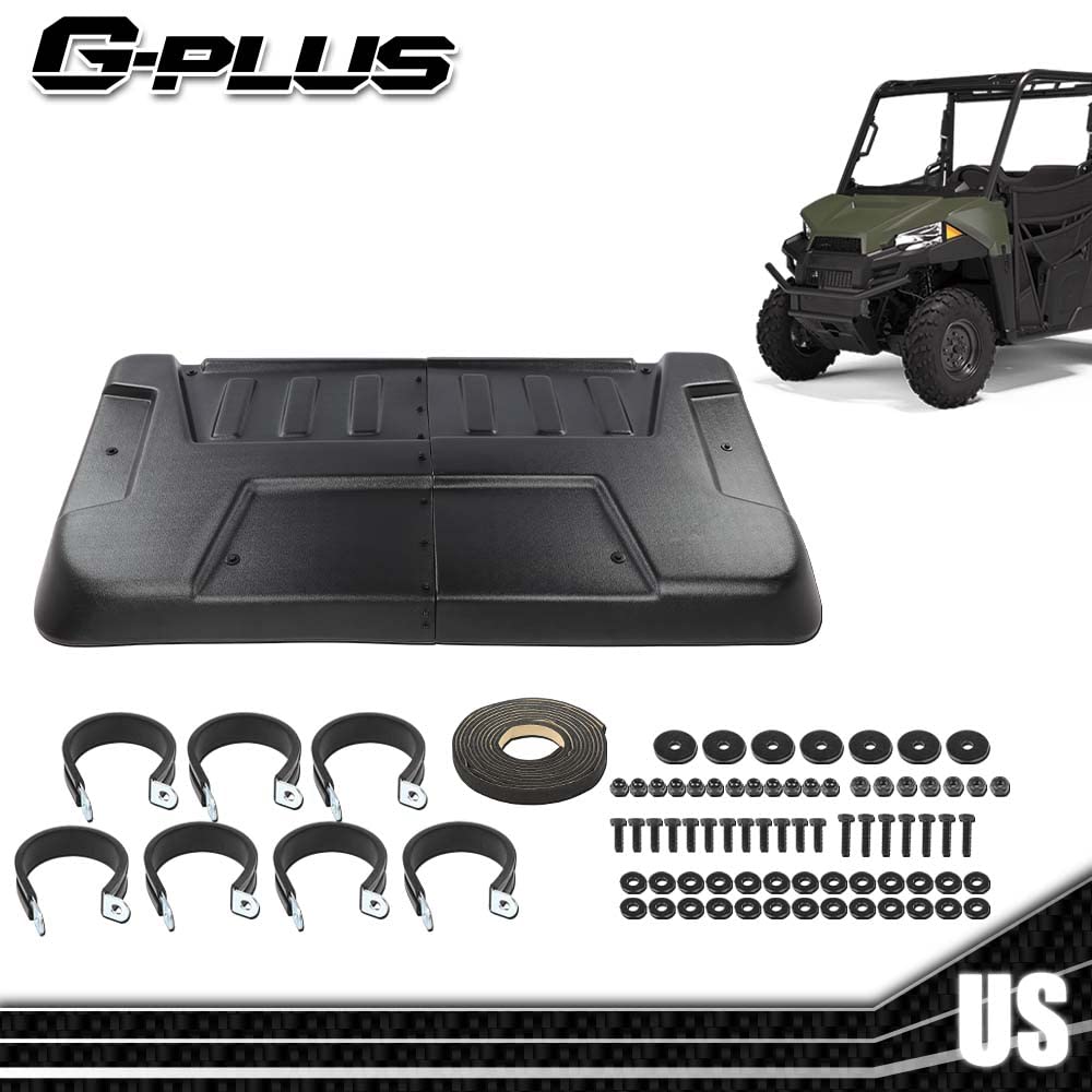 G-PLUS Hard Top Roof Compatible with 2016 2017 2018 2019 2020 Polaris Ranger 570 Full Size Round Roll Cage Tubing Models