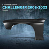 G-PLUS Front Left Driver Side Fender Compatible with Dodge Challenger 2008-2023(Models without Wide Body Option) 68275471AA, CH1240285 Black