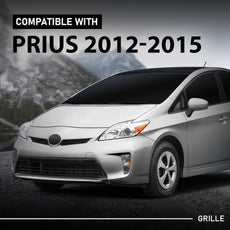 G-PLUS Front Grille for Toyota Prius 2012-2015 Front View