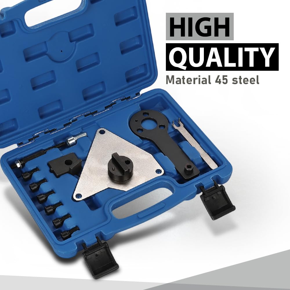 G-PLUS Engine Timing Tool Kit Compatible with Alfa Romeo Dodge Jeep Chrysler Lancia Vehicles Silver