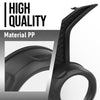G-PLUS Fog Light Trim Driving Lamp Passenger Right Side RH Hand Compatible with Toyota 4Runner (submodel: SR5 Premium, TRD Off-Road Premium) 2018 2019 2020 5212735100, TO1039173 Black