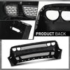 G-PLUS Front Bumper Kit Cover & Grille & Lip & Fog Light Covers Compatible with Dodge Challenger Hellcat Style 2015-2023 Full Bumper Replacement, Not Fit Demon Models